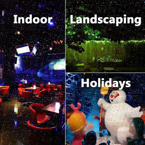 Party LED Stage Light Outdoor Garden Lawn Laser Lamp
