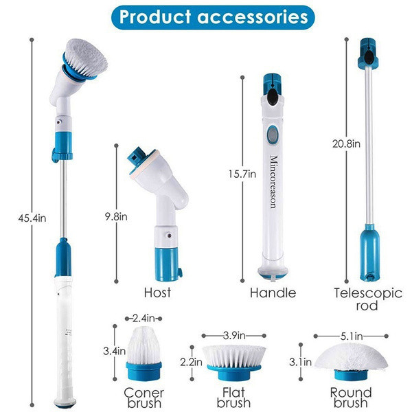 Scrubber Turbo Scrub Cleaning Brush Cordless