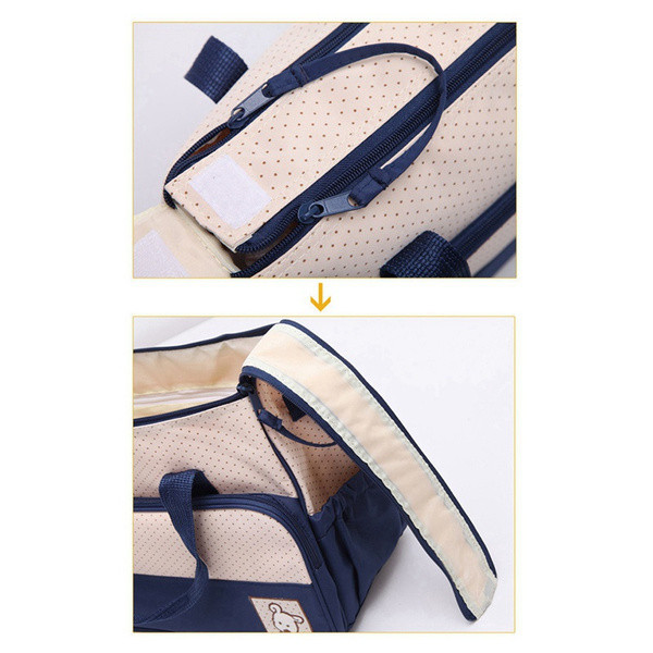 5Pcs Multifunctional Baby Diaper Bag