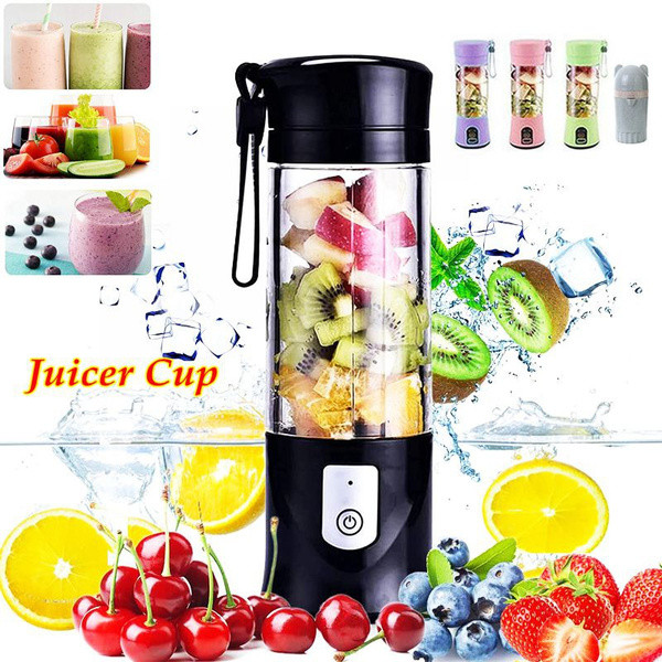 Fruit Juicer Mixer, Mini Portable Rechargeable