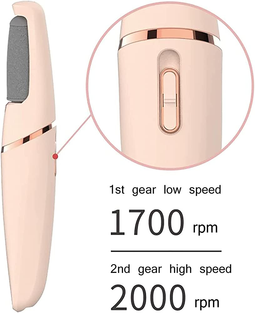 Flawless Pedi Rechargeable Electric Callus Remover Tool for an at Home Spa Pedicure Experience Removes Dry Skin (Pack of 1)
