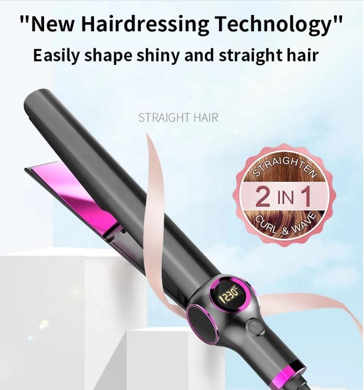 2 in 1 Straightening Twist and curl