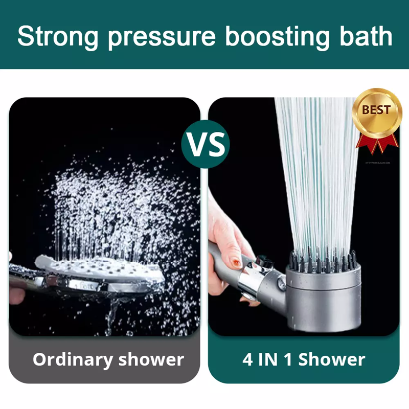 Bathroom Shower 4 Spray Modes